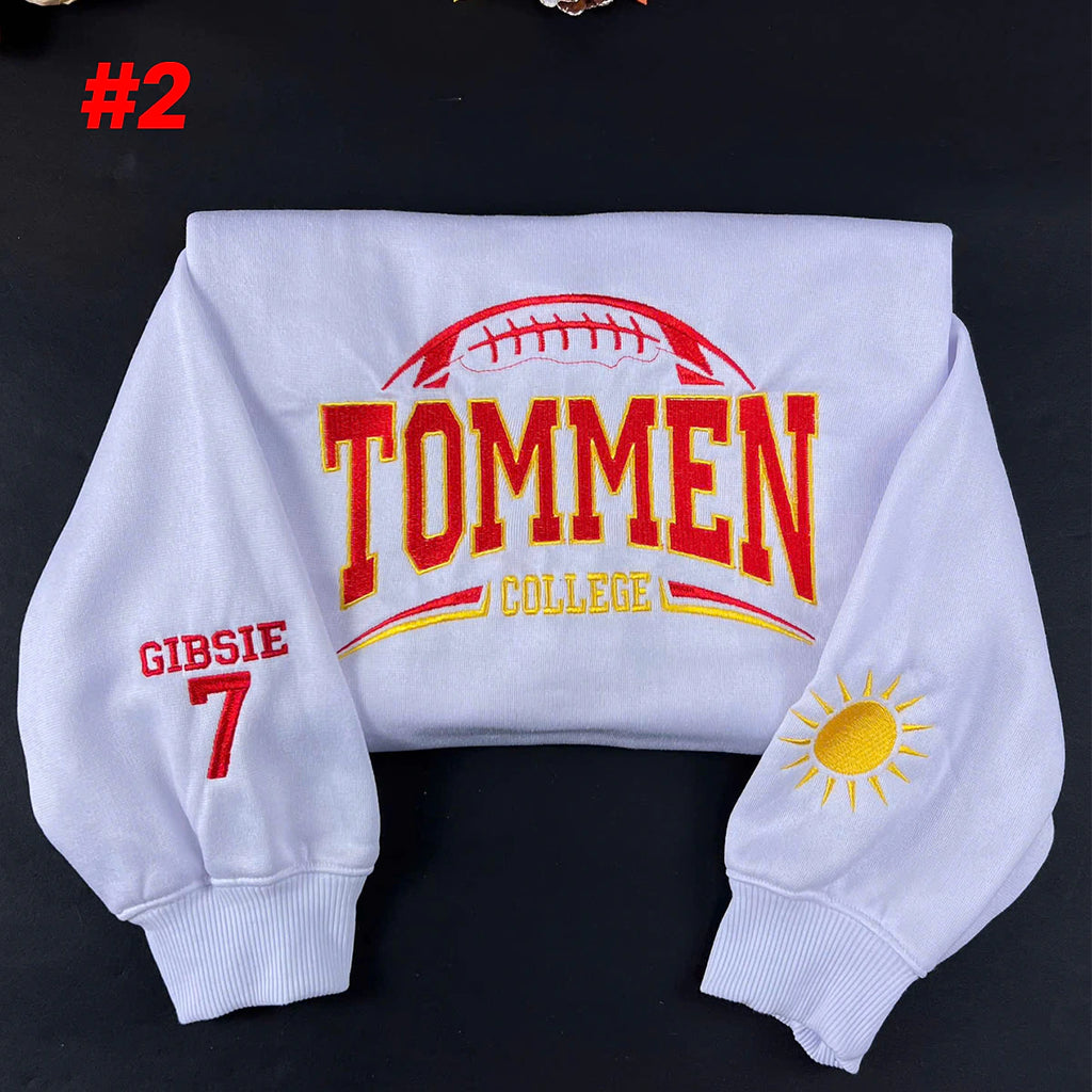 Binding 13 bookish sweatshirt featuring Johnny Kavanagh, Lynch Joey, and Gibsie Gibson embroidery