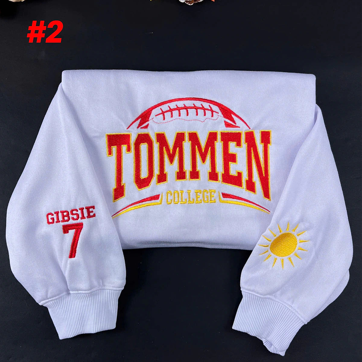Binding 13 bookish sweatshirt featuring Johnny Kavanagh, Lynch Joey, and Gibsie Gibson embroidery