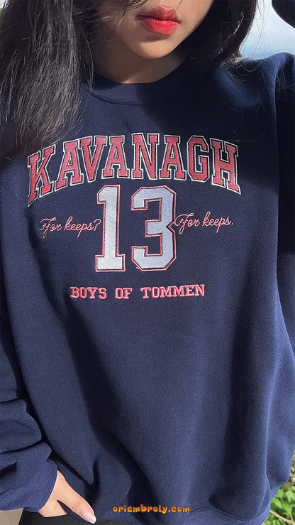 Kavanagh Embroidered Sweatshirt – Boy of Tommen Inspired