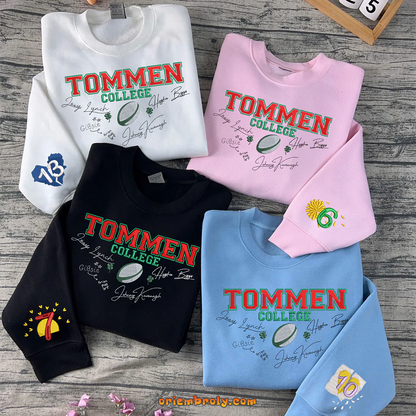 Boys of Tommen College embroidered sweatshirt