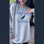 Tree Hill Ravens Embroidered Sweatshirt | Nathan Scott 23 Crewneck | One Tree Hill Merch