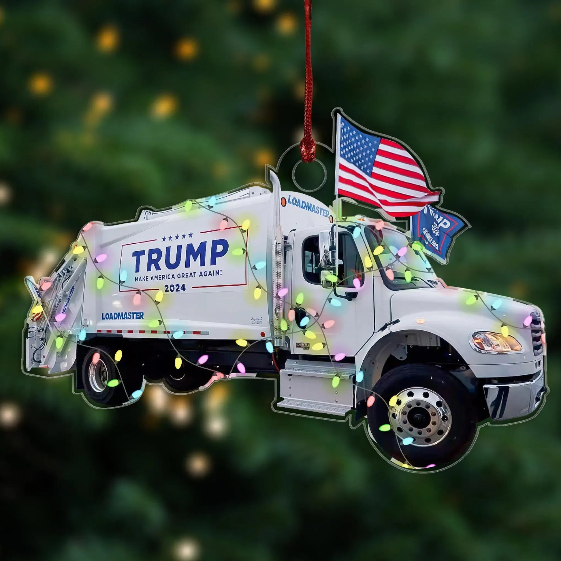 Funny Trump ornament for Christmas decorating