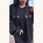 Twilight embroidered sweatshirt for fans