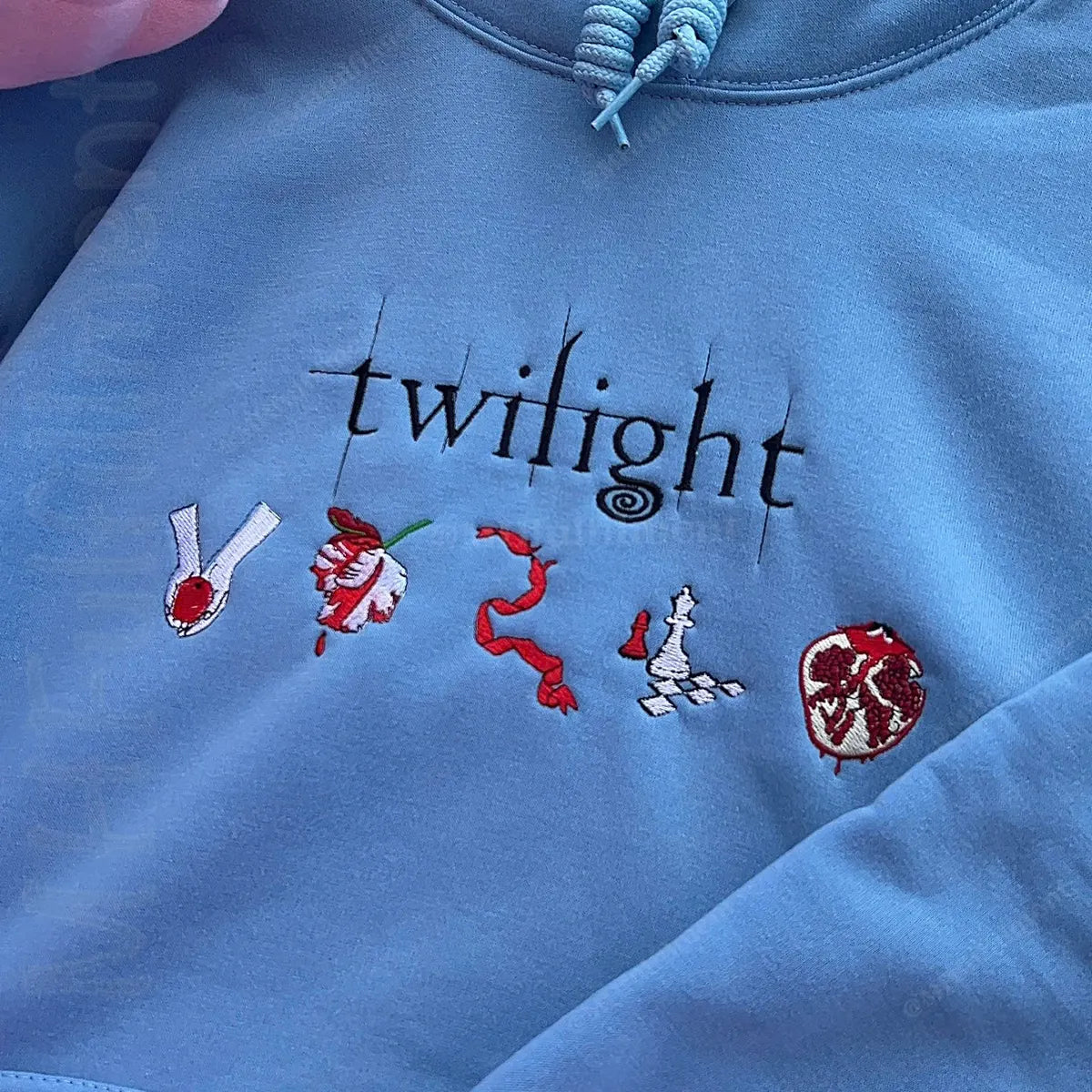 Twilight embroidered sweatshirt