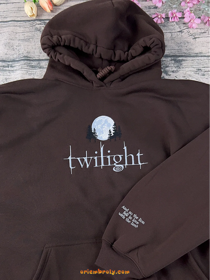 Twilight fan gift – embroidered hoodie for YA readers