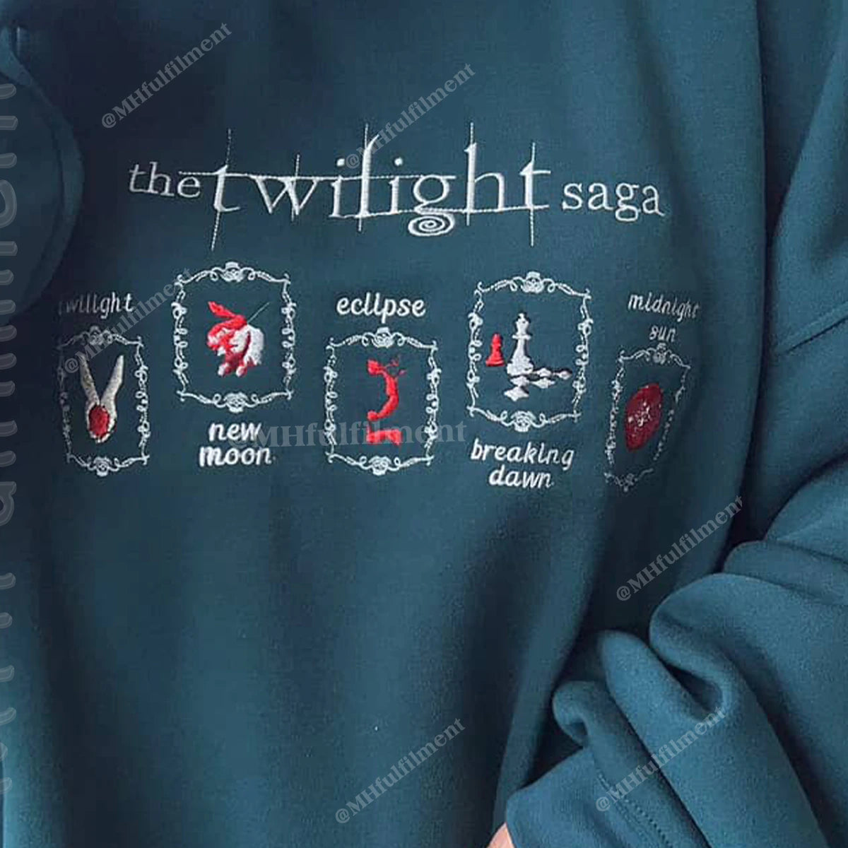 Bookish merch hoodie from Twilight saga