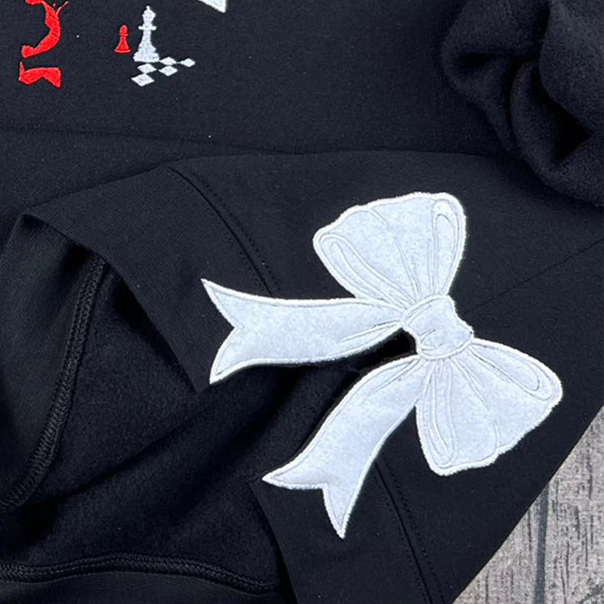 Edward Cullen vampire bookish embroidered crewneck inspired by the Twilight series.