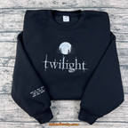 New Moon Eclipse Breaking Dawn embroidery hoodie