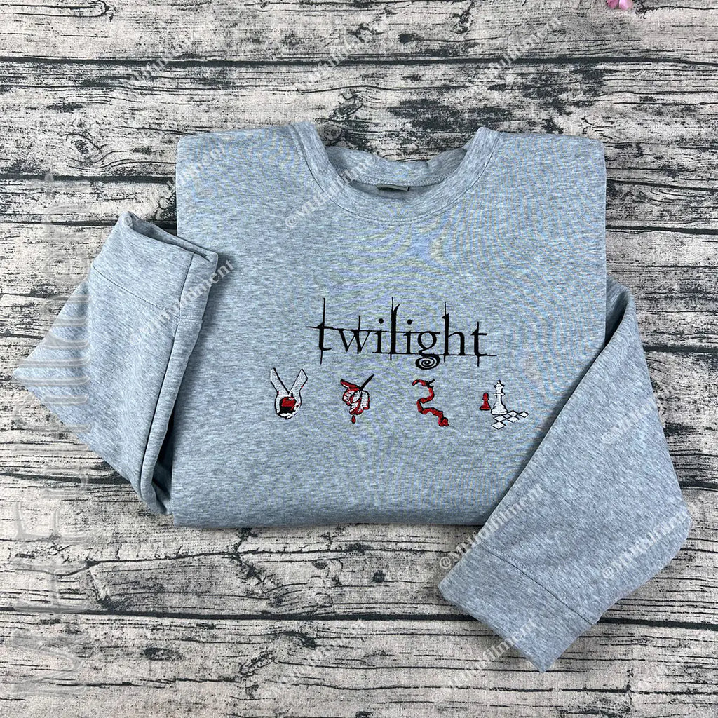 Aesthetic vampire sweatshirt inspired by Edward Cullen and Twilight series