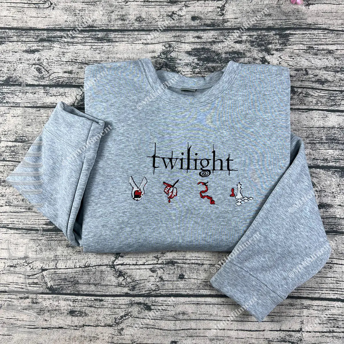 Aesthetic vampire sweatshirt inspired by Edward Cullen and Twilight series