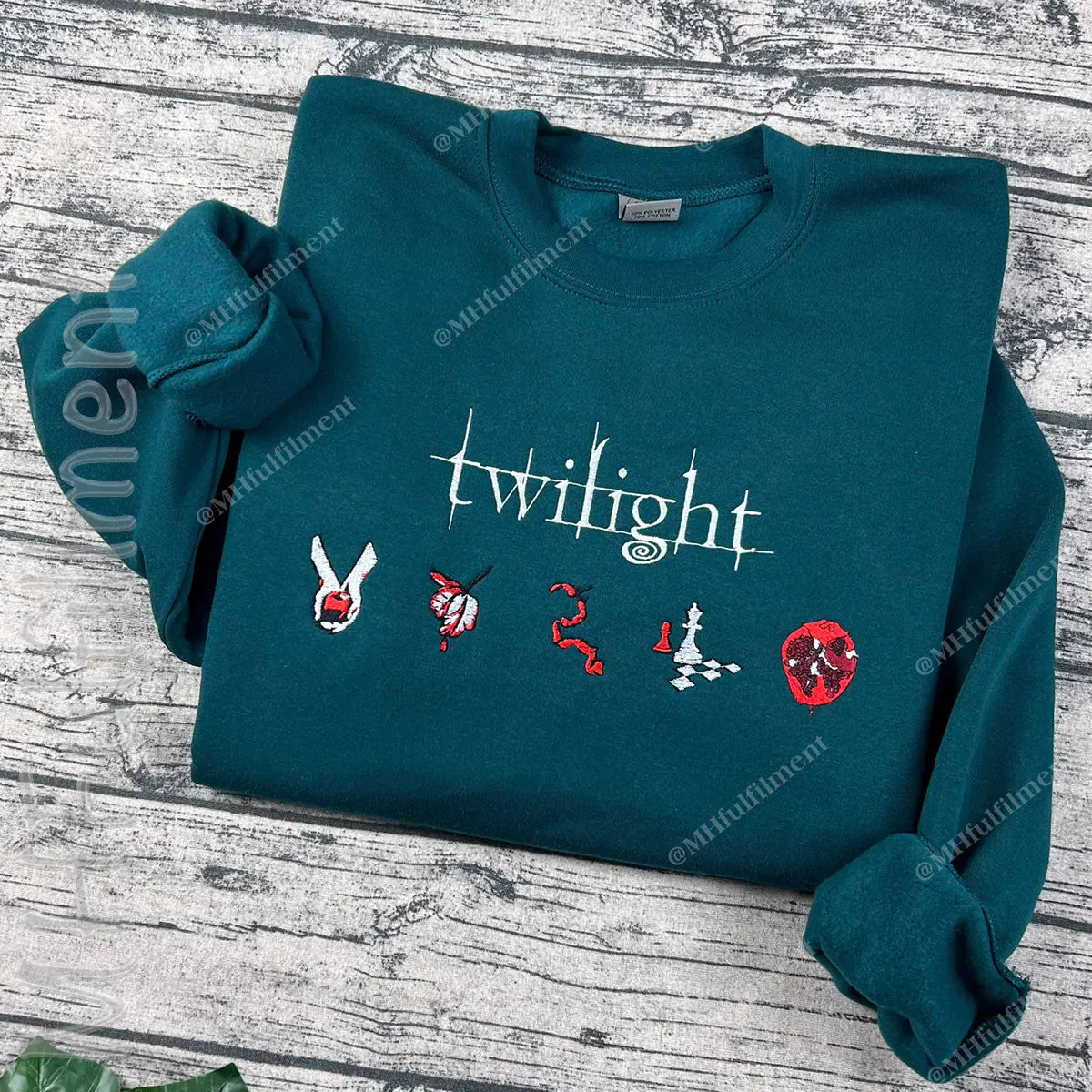 Edward Cullen Twilight Saga crewneck for vampire merch fans