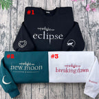 Vampire aesthetic crewneck with Twilight Saga art