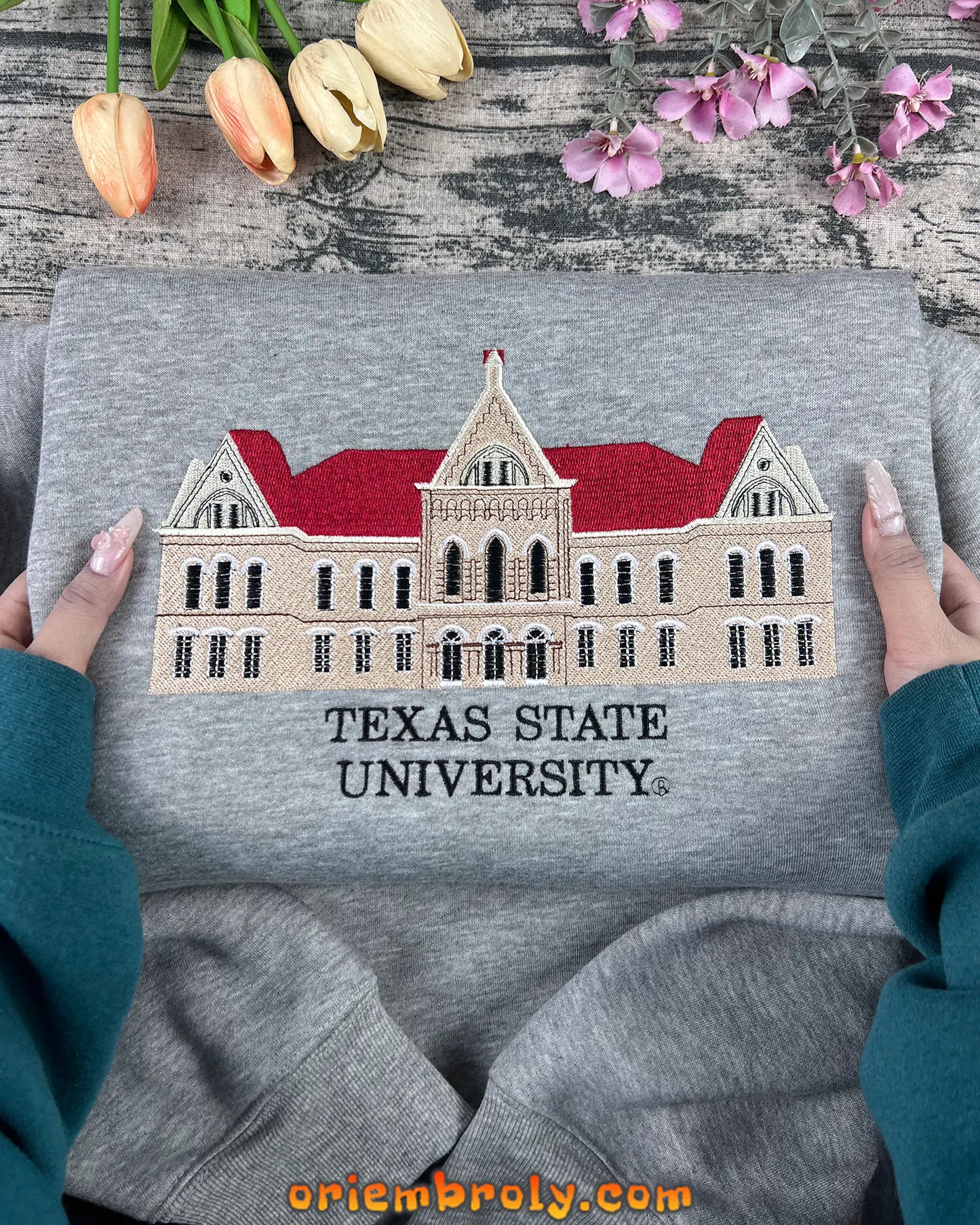 Texas State University sweatshirt unisex fit