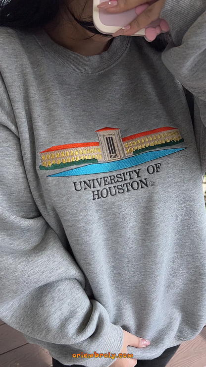 UH unisex embroidered crewneck