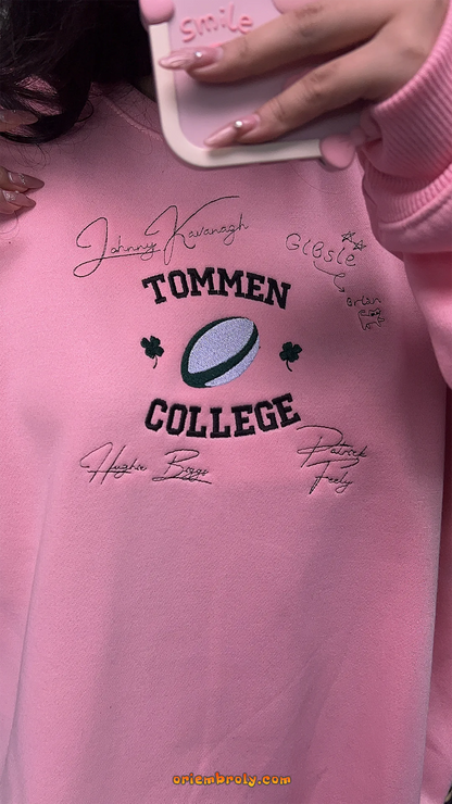 Cozy embroidered sweatshirt for BookTok readers