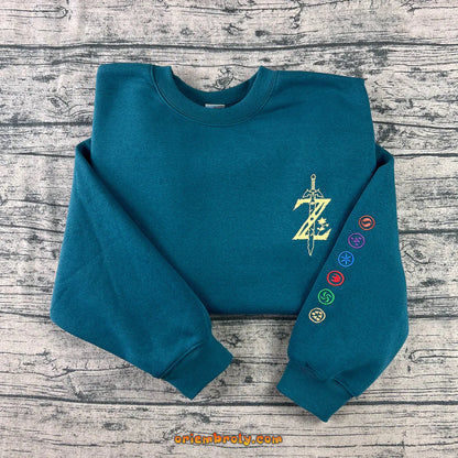 Unisex Zelda sweatshirt perfect for gaming and casual wear