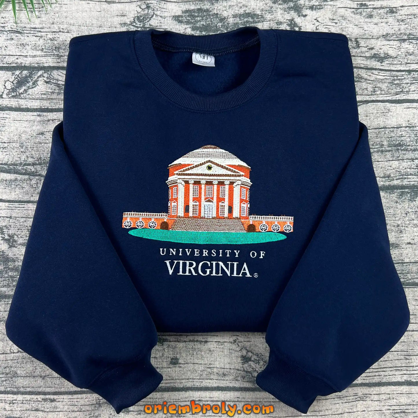 University of Virginia UVA embroidered crewneck sweatshirt