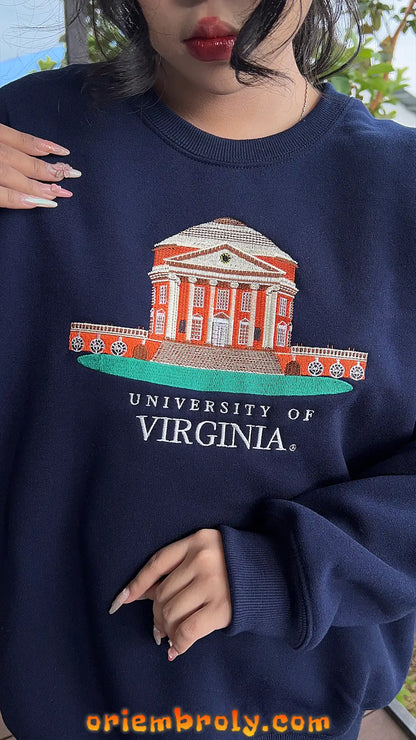 University of Virginia sweatshirt unisex fit