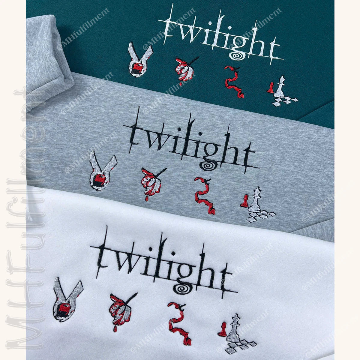 Vampire book merch gift sweatshirt for Twilight Saga fans