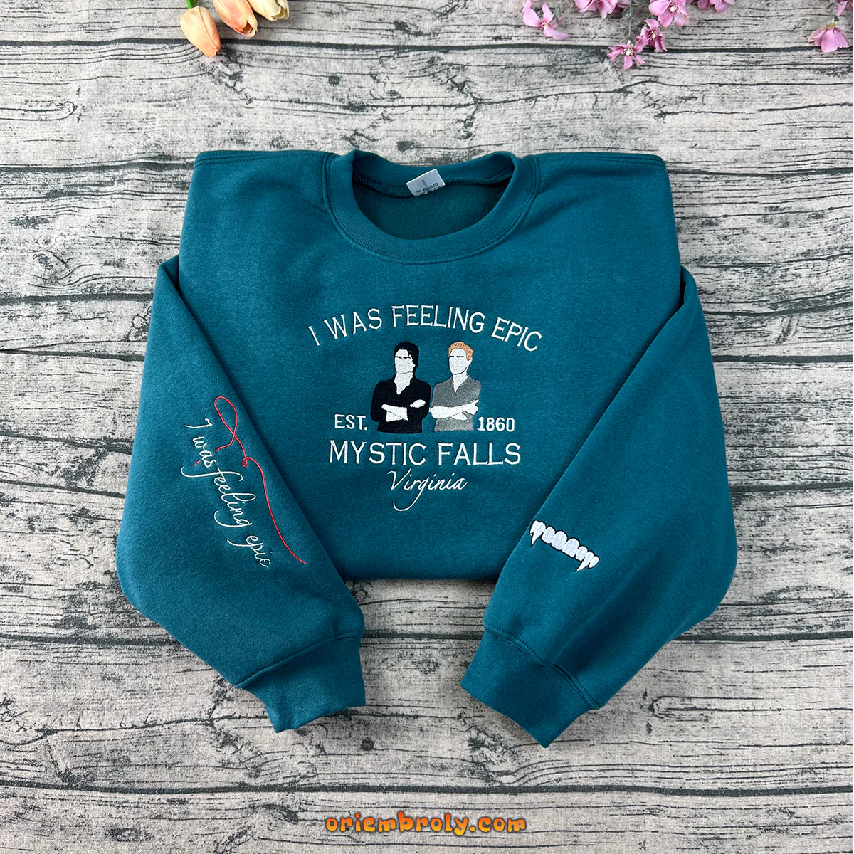 Mystic Falls Virginia vintage sweatshirt