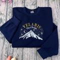 Velaris embroidered sweatshirt inspired by ACOTAR and the City of Starlight