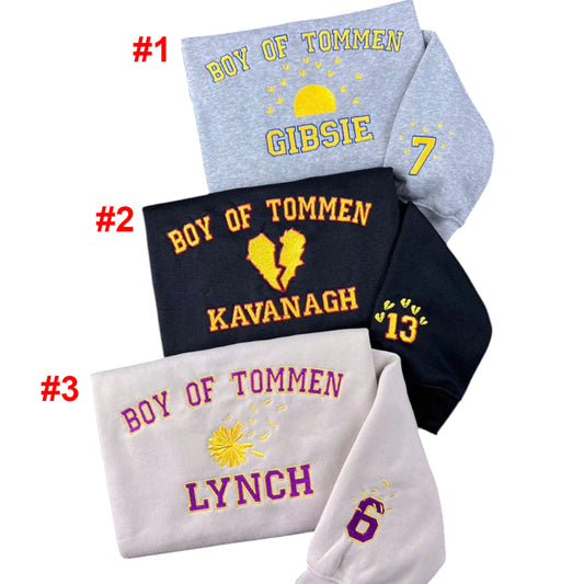 Tommen College Crewneck - Vintage Boys of Tommen Embroidered Sweatshirt - Bookish Gift