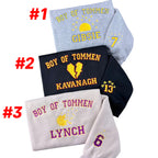 Vintage Boys of Tommen embroidered sweatshirt with Tommen College design, perfect bookish gift for couples