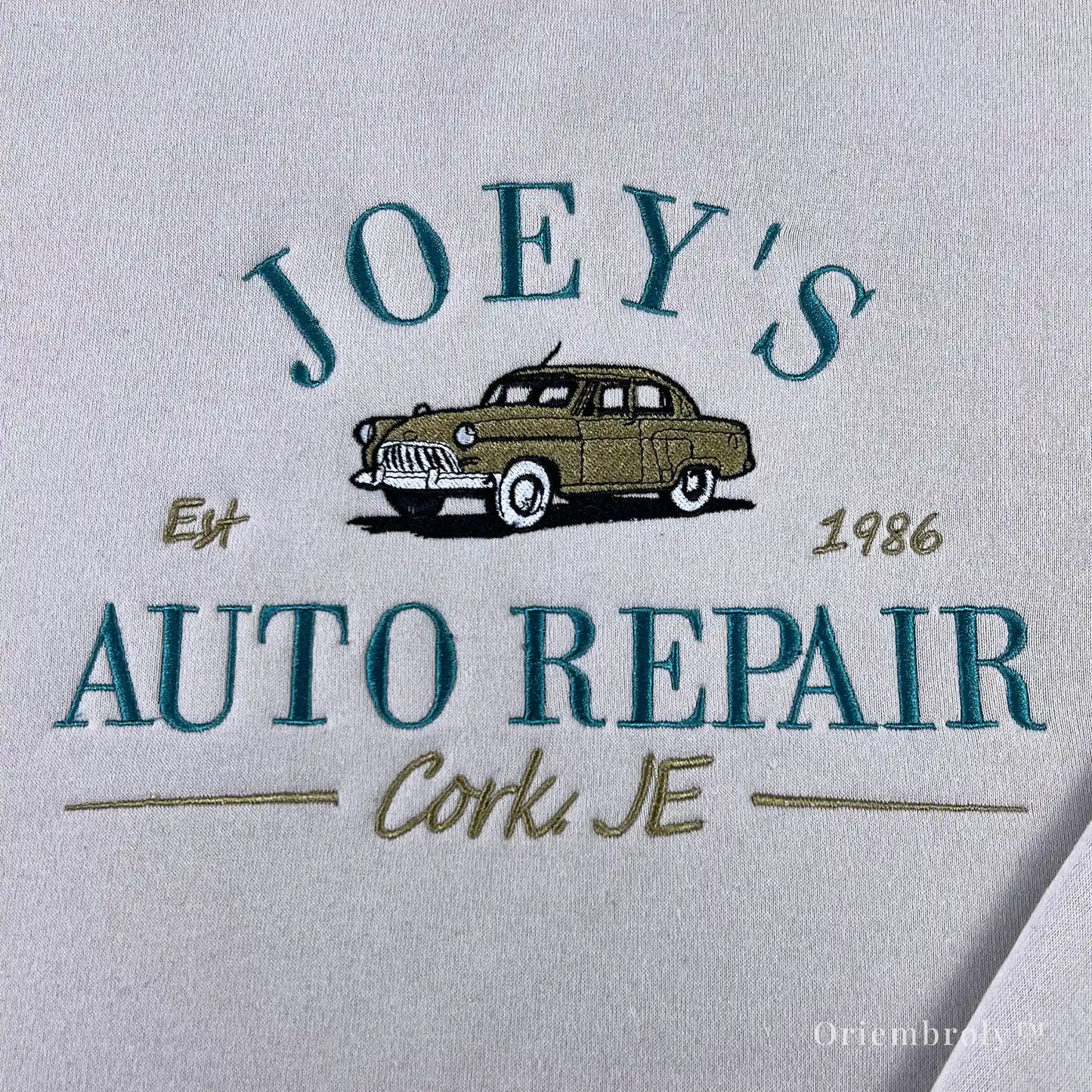 Boys of Tommen fandom embroidered crewneck Close up