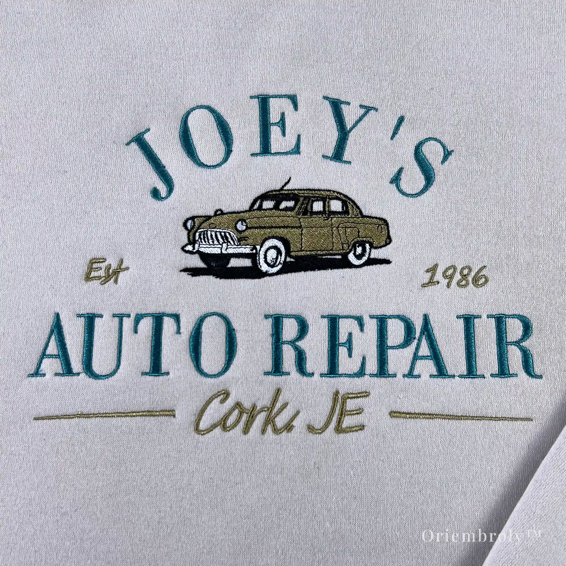 Boys of Tommen fandom embroidered crewneck Close up