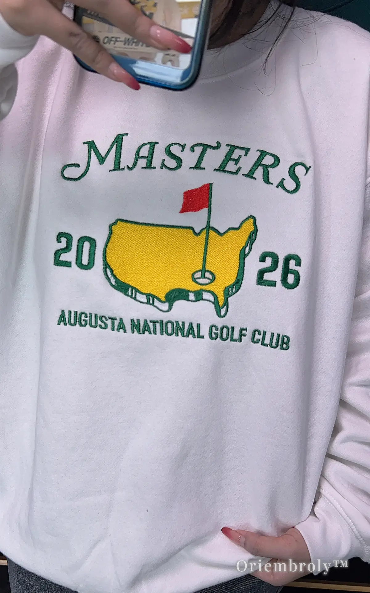 vintage golf sweatshirt Masters inspired crewneck