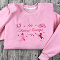Embroidered Chestnut Springs Sweatshirt - Elsie Silver Cowboy Romance Book Hoodie, BookTok Merch, Custom Embroidered Bookish Gift
