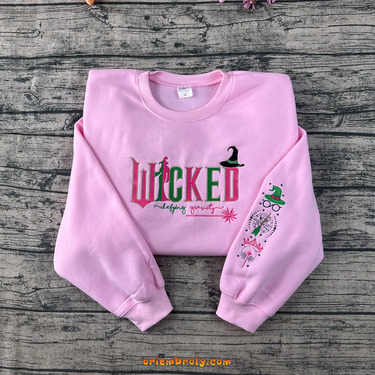 Wicked Change For Good embroidered sweatshirt