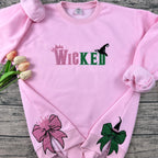 Wicked Changed for Good embroidery hoodie for musical fans