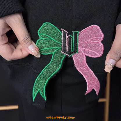 Defy Gravity Wizard of Oz embroidered sweater