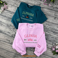 Wicked embroidered sweatshirt in unisex fit