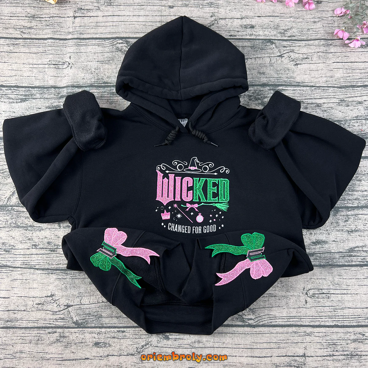 Wicked Changed for Good Embroidered Hoodie