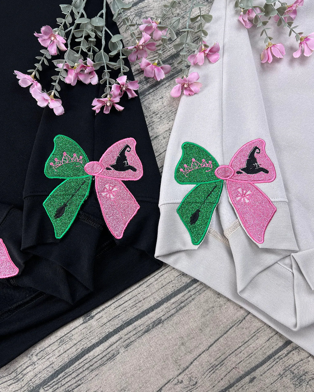 Wicked fan gift sweatshirt, Changed for Good embroidery hoodie, Wicked movie Defy Gravity sweatshirt, Wizard of Oz inspired merch