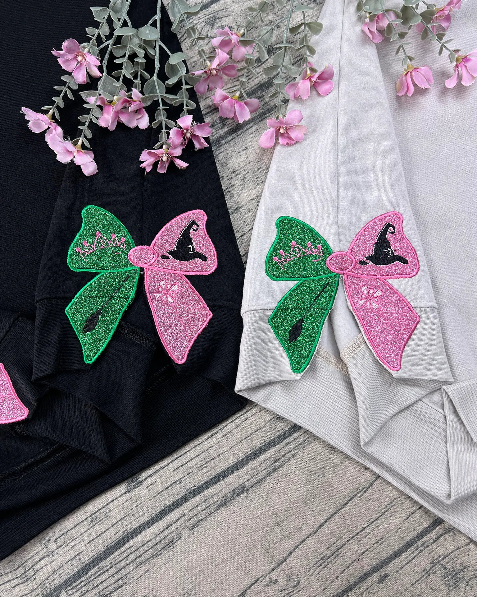 Wicked fan gift sweatshirt, Changed for Good embroidery hoodie, Wicked movie Defy Gravity sweatshirt, Wizard of Oz inspired merch