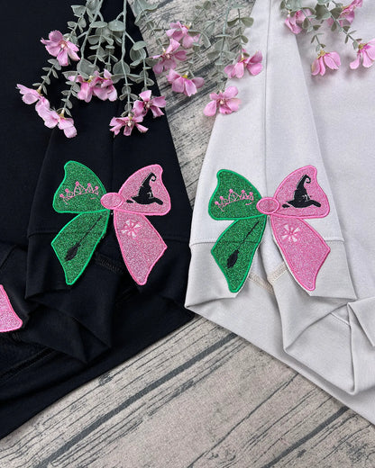 Wicked fan gift sweatshirt, Changed for Good embroidery hoodie, Wicked movie Defy Gravity sweatshirt, Wizard of Oz inspired merch