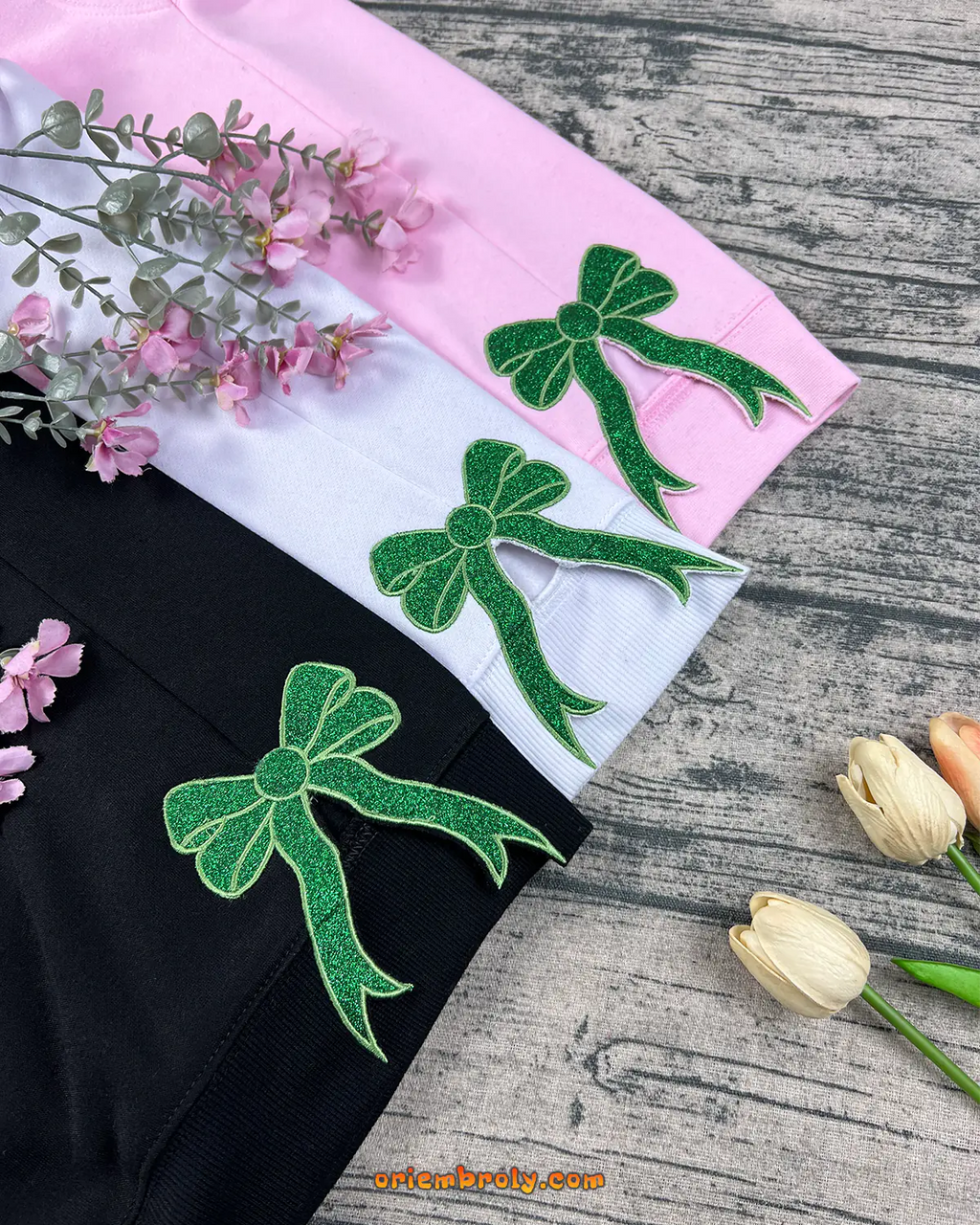 Green and black Wicked aesthetic sweatshirt