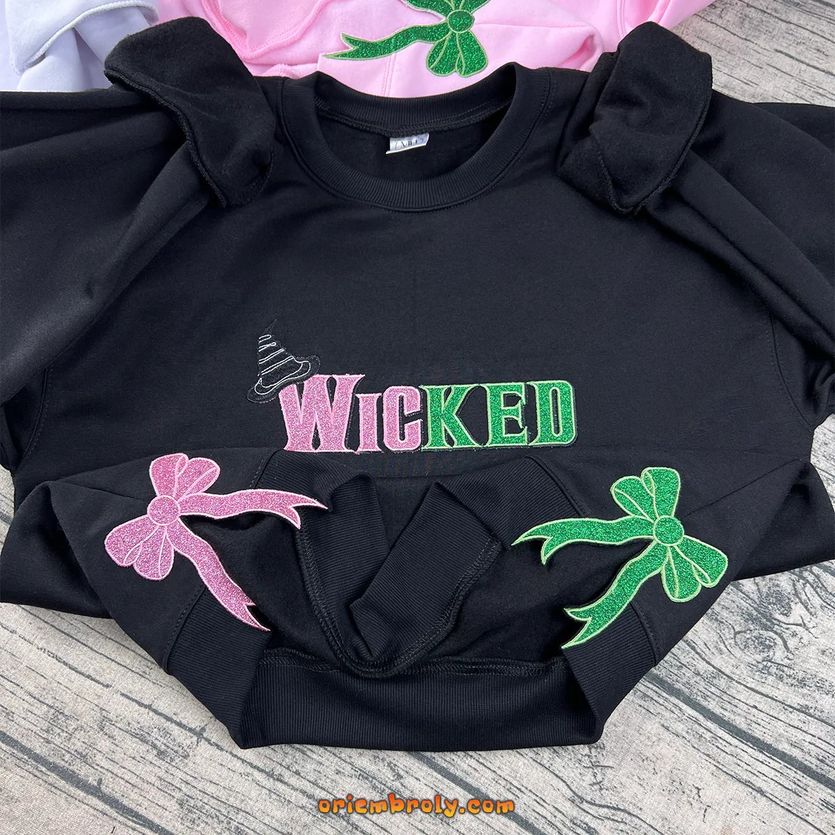 Changed For Good inspirational embroidered hoodie