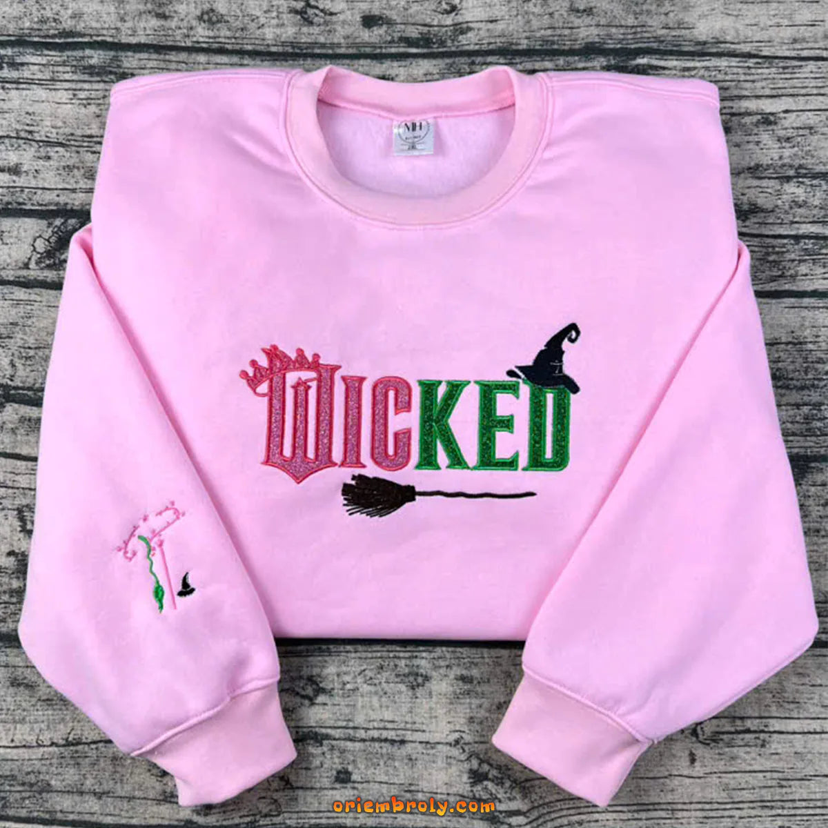Changed for Good embroidered sweater Wicked fans