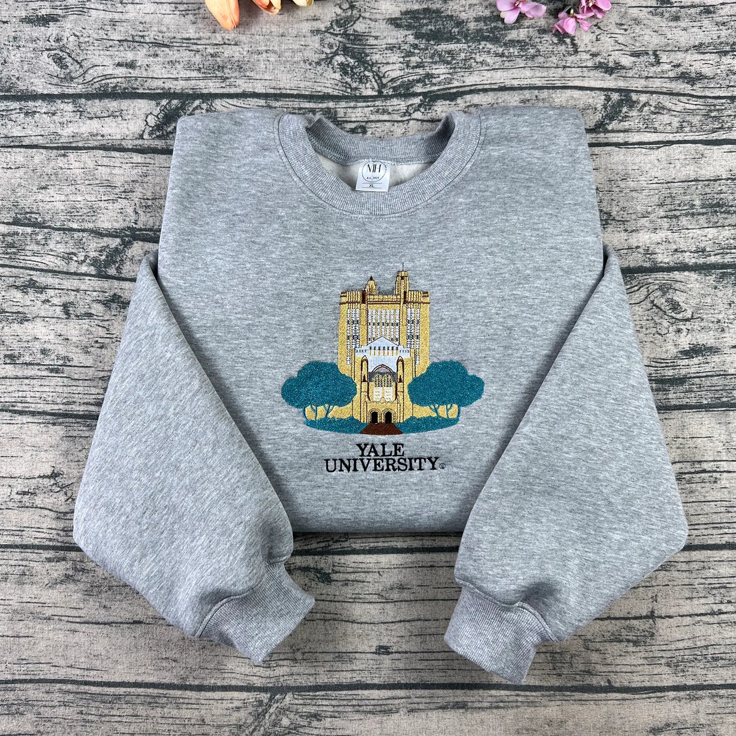 Yale University Yale embroidered crewneck sweatshirt