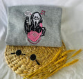 Ghostface No You Hang Up, Scream Ghost Face Embroidered Sweatshirt - Oriembroly LLC